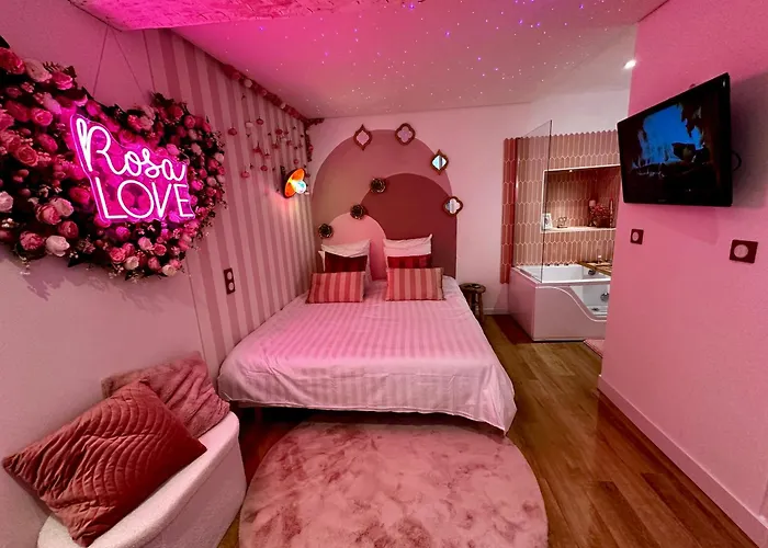 Romantic Room - Balneo - Ciel Etoile - Free Wifi - Netflix - Hyper Centre